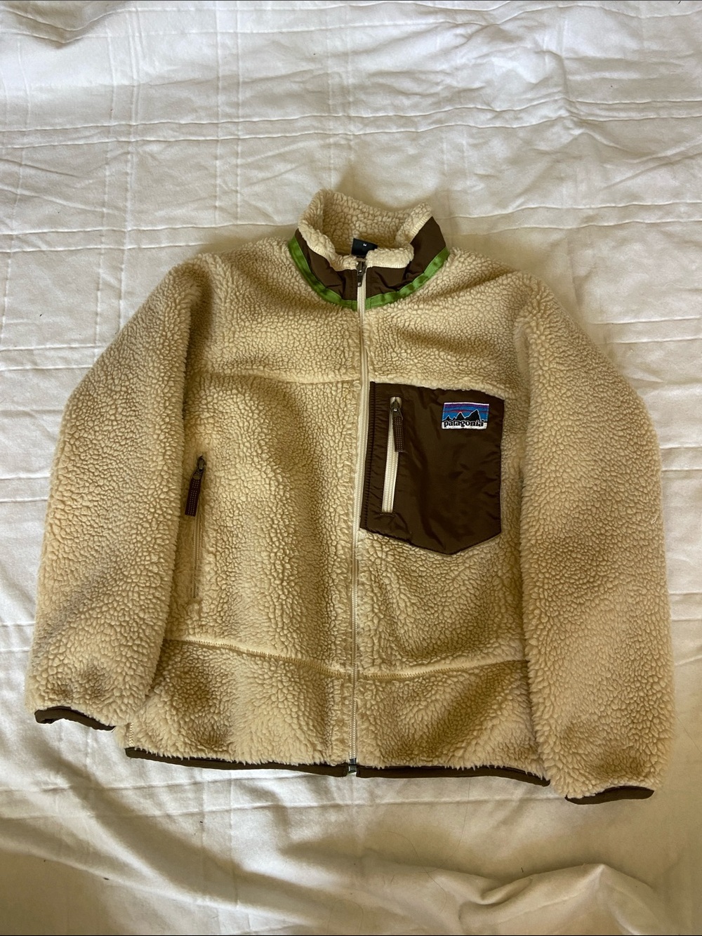 Patagonia Cream Sherpa Jacket